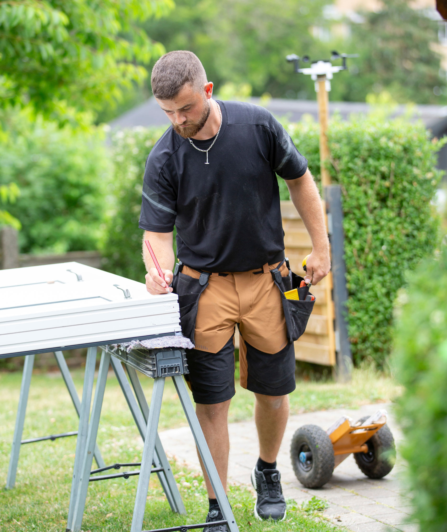 Mascot Customized T-shirt, Svart, large image number 1