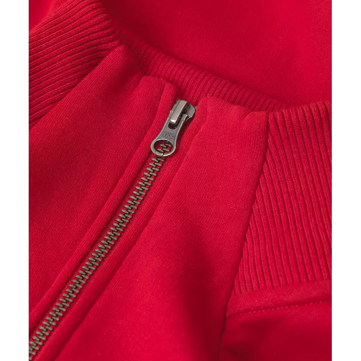 ID cardigan med blixtlås, Röd, large image number 3