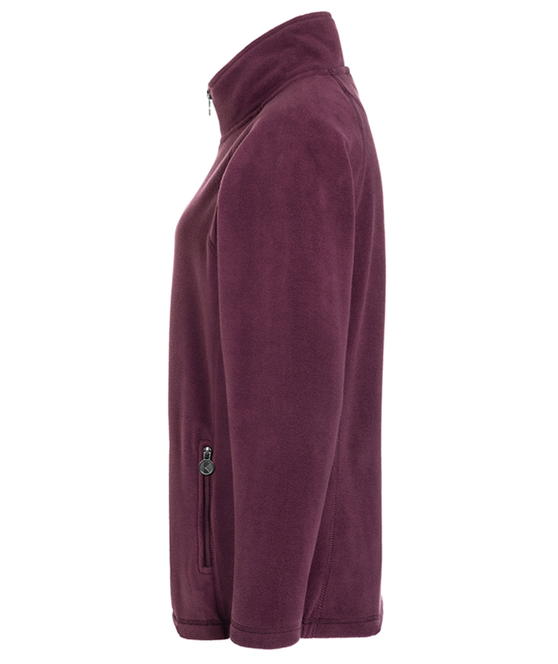 Karlowsky women's fleece jacket, Aubergine, large image number 3