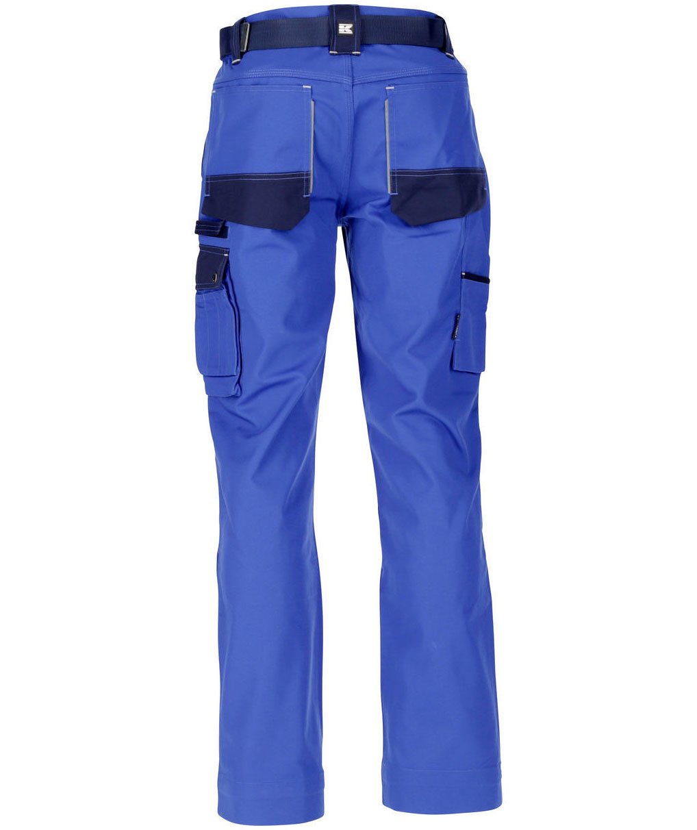 Kramp Original work trousers with belt, Royal Blue/Marine, large image number 1