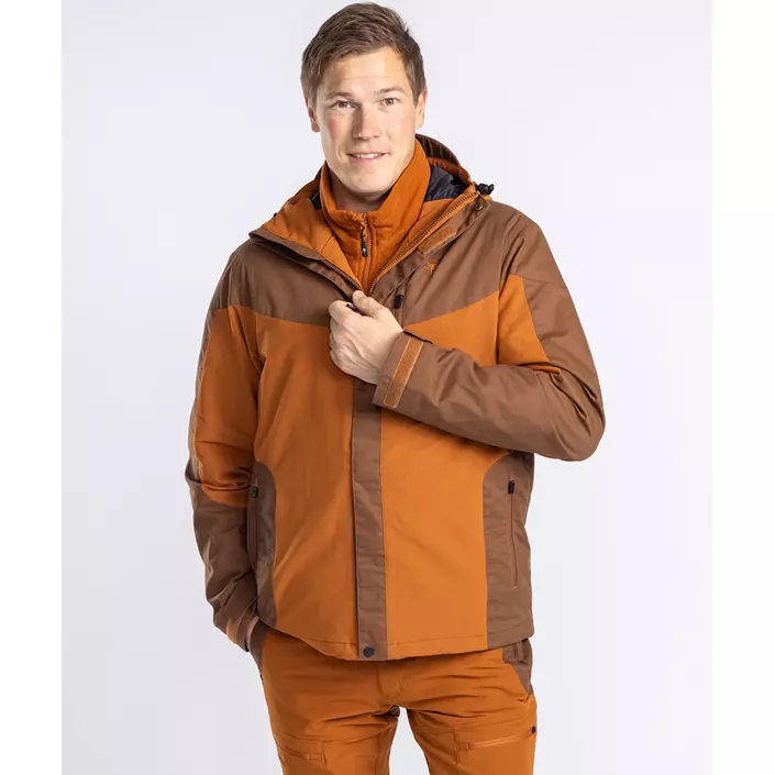 Pinewood Finnveden Hybrid Extreme jakke, Fudge/Nougat, large image number 14