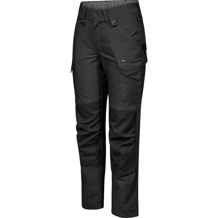 Engel Entire dame arbejdsbukser, Anthracite Grey, large image number 4