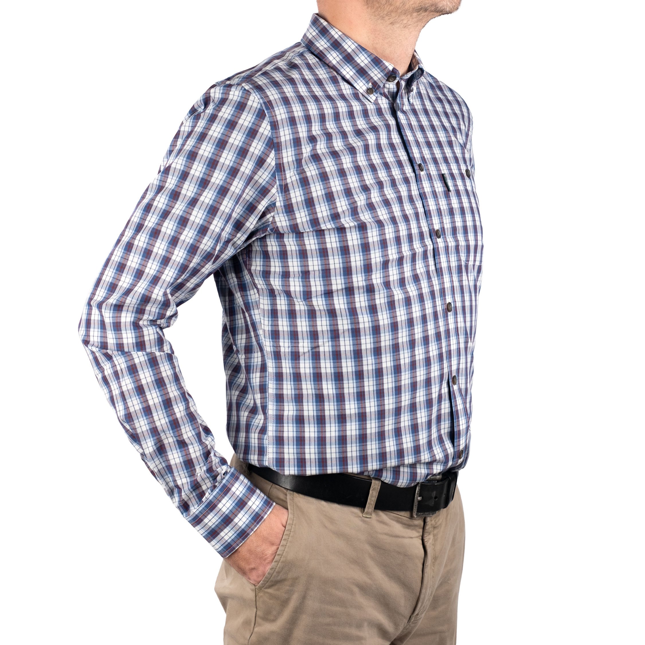 Deerhunter Jeff Hemd, Blue Check, large image number 4