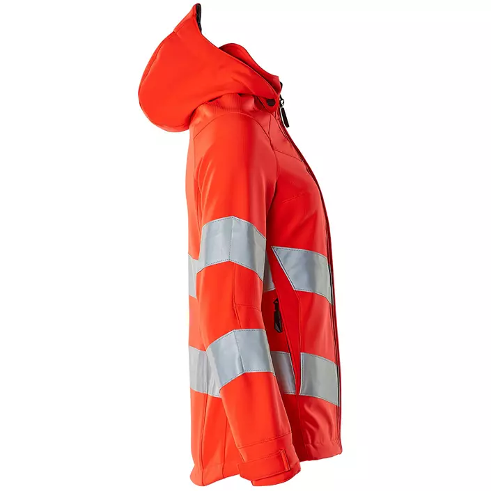 Mascot Safe Supreme Damen Softshelljacke, Hi-Vis Rot, large image number 1