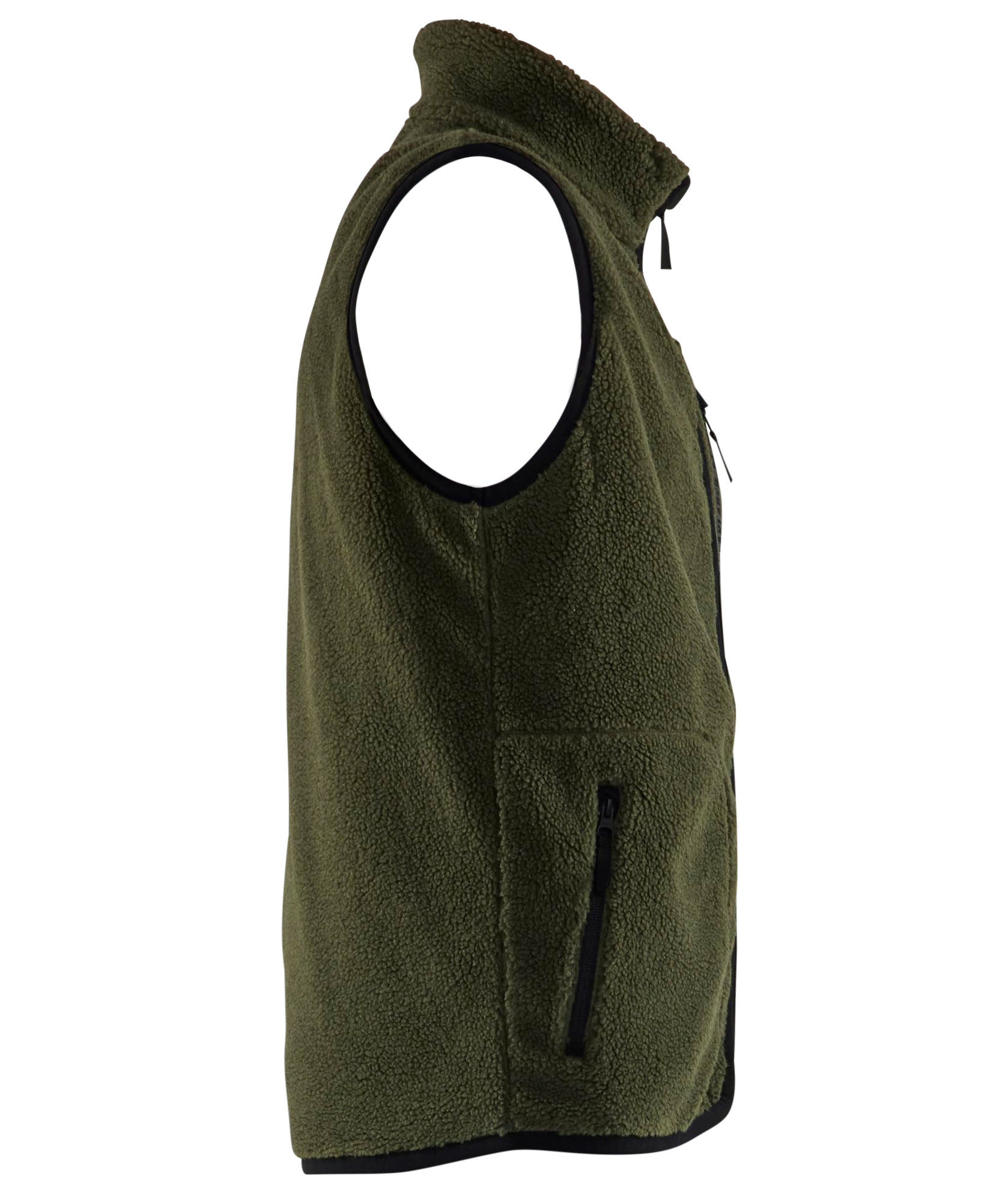 Bl&aring;kl&auml;der fibre pile vest, Autumn Green, large image number 2