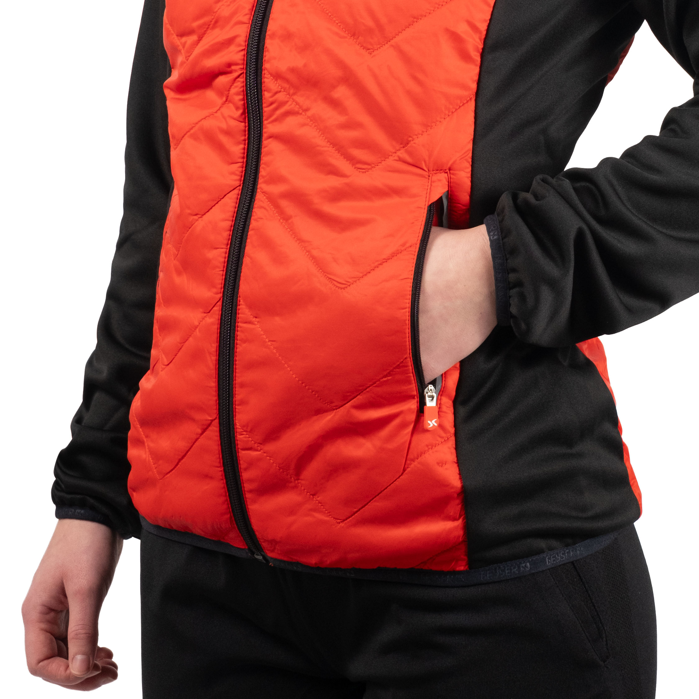 GEYSER Cool dame vattert jakke, Oransje, large image number 2
