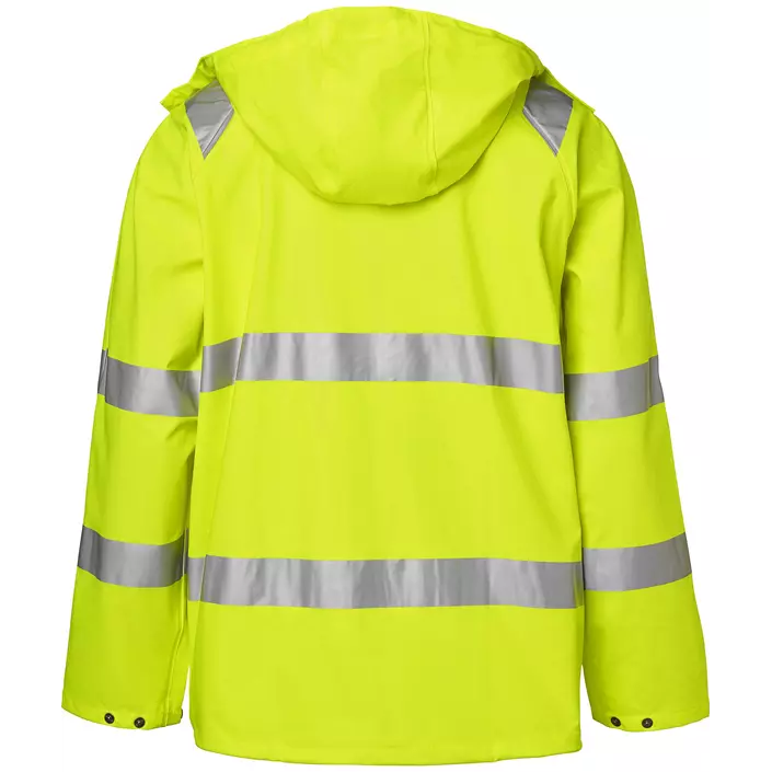 Top Swede rain jacket 9394, Hi-Vis Yellow, large image number 1