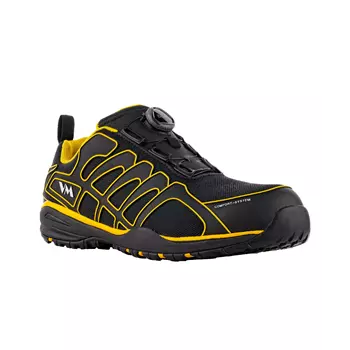 VM Footwear Philadelphia hiking shoes, Black/Yellow