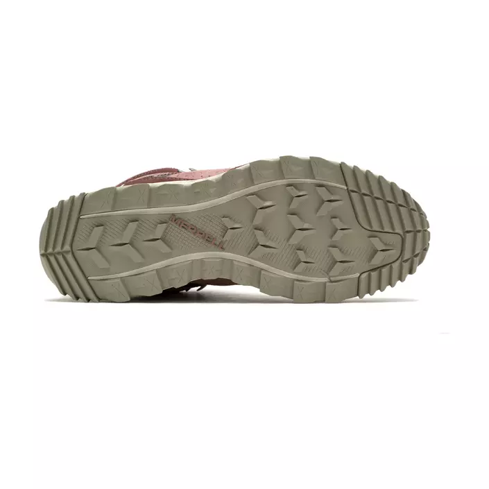 Merrell Wildwood Mid LTR WP vandrarkängor dam, Marron/Burlwood, large image number 4