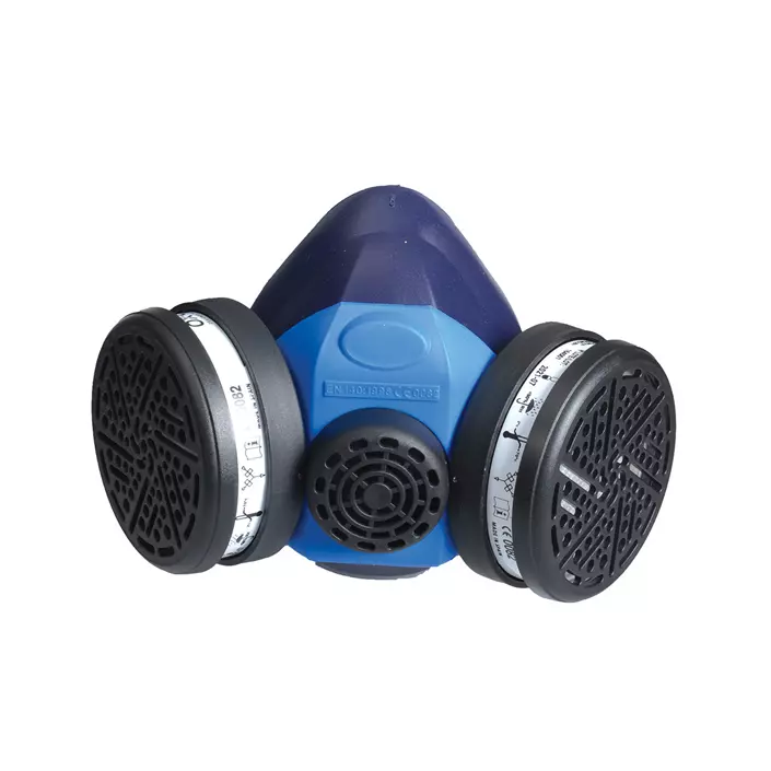 OX-ON half mask construction comfort P3, Blue, Blue, large image number 0