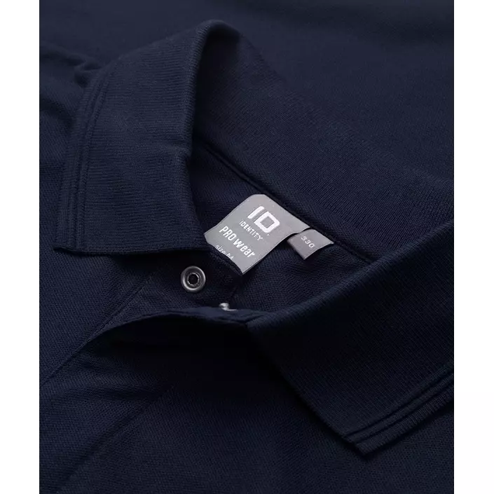 ID PRO Wear Polo shirt with press-studs, Marine Blue, large image number 3