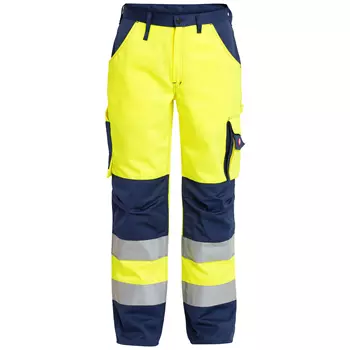Engel work trousers, Yellow/Marine