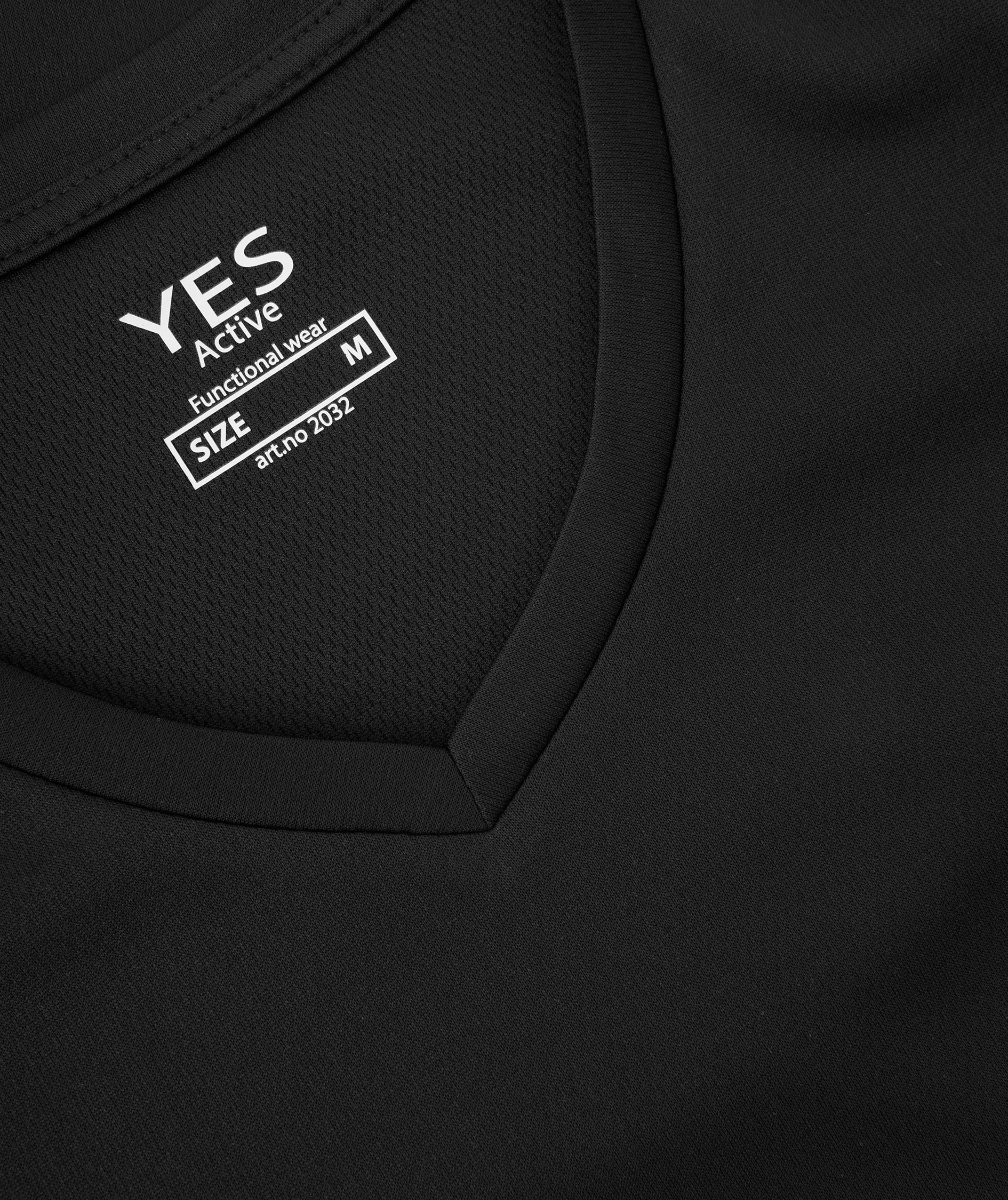 ID Yes Active women's T-shirt, Black, large image number 3