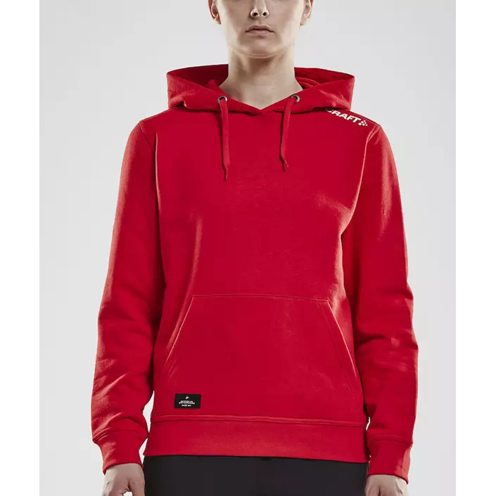 Craft Community hoodie dam, Bright red, large image number 1