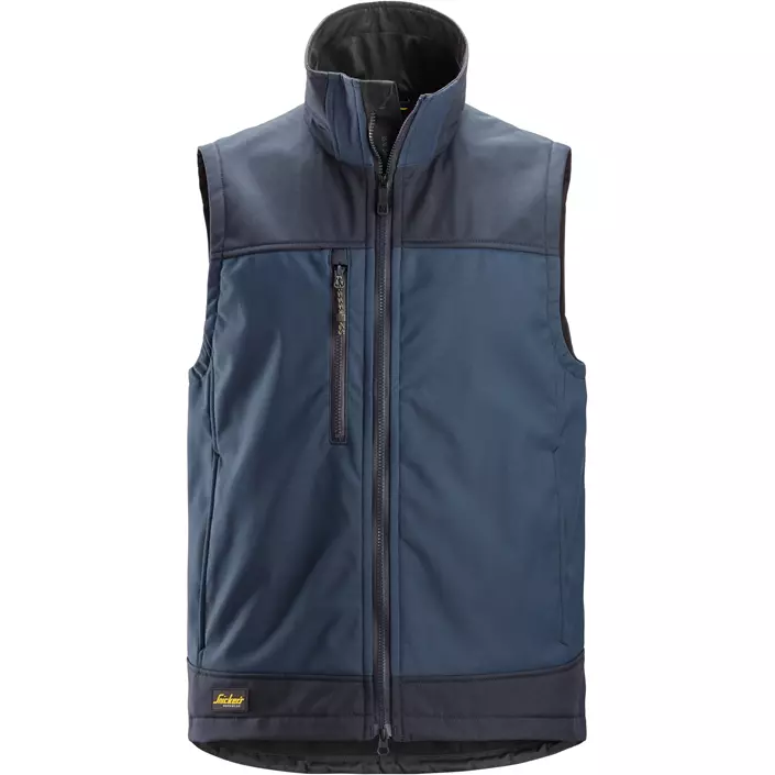 Snickers AllroundWork softshellväst 4506, Navy/Dark Navy, large image number 0