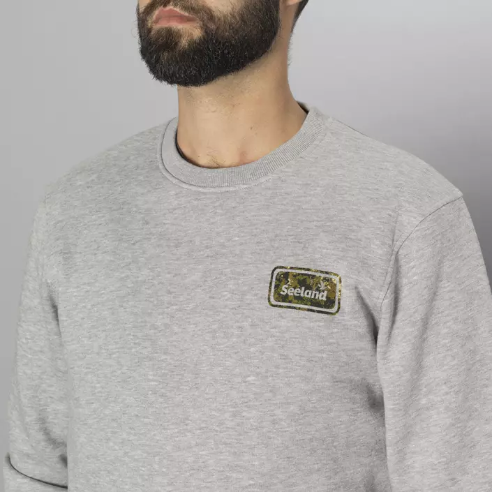 Seeland Cryo sweatshirt, Dark Grey Melange, large image number 3