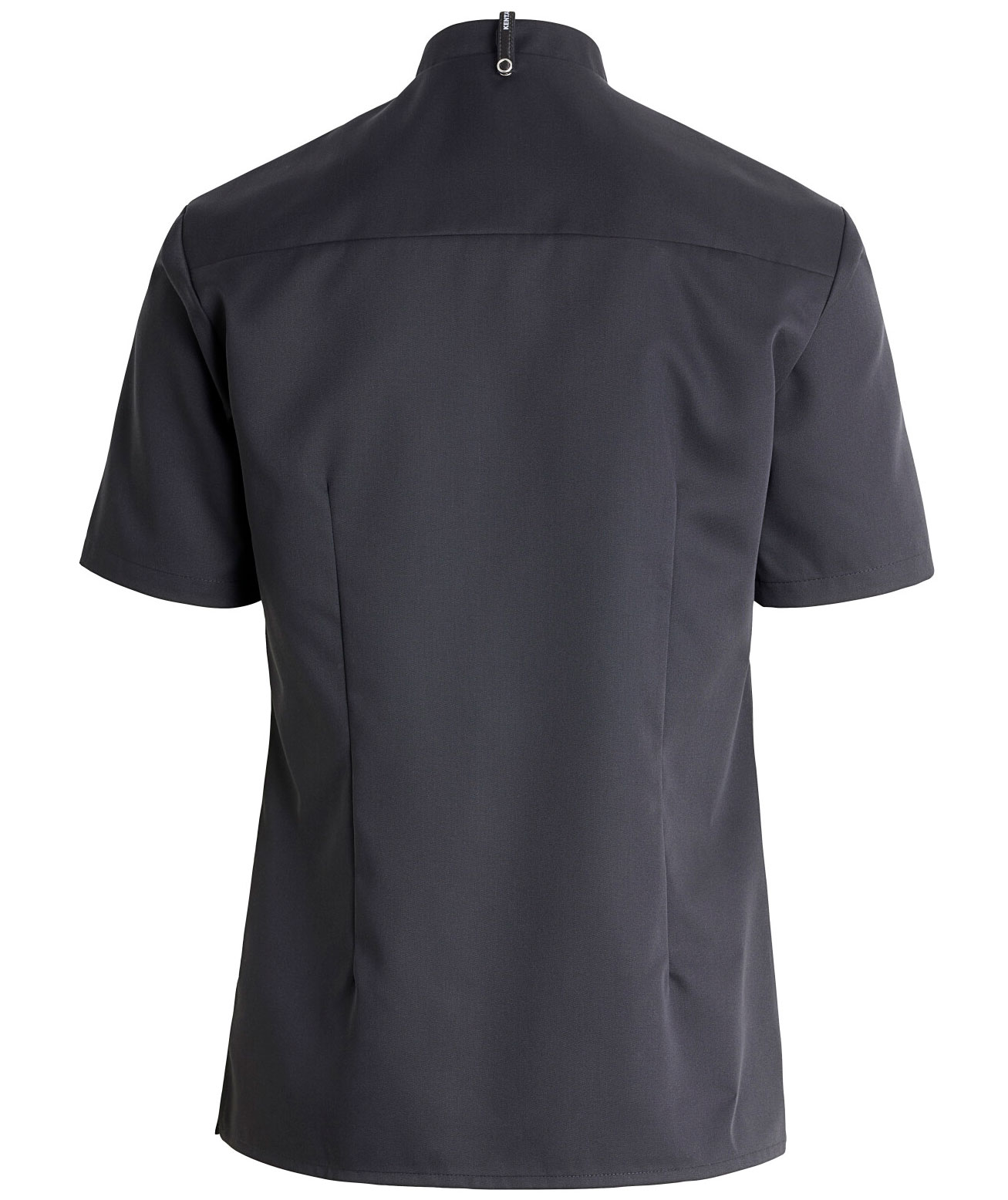 Kentaur Refibra&trade; Tencel kort&aelig;rmet kokkejakke, Sort, large image number 2