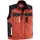 Terrax arbejdsvest, Rødbrun/Sort, Rødbrun/Sort, swatch