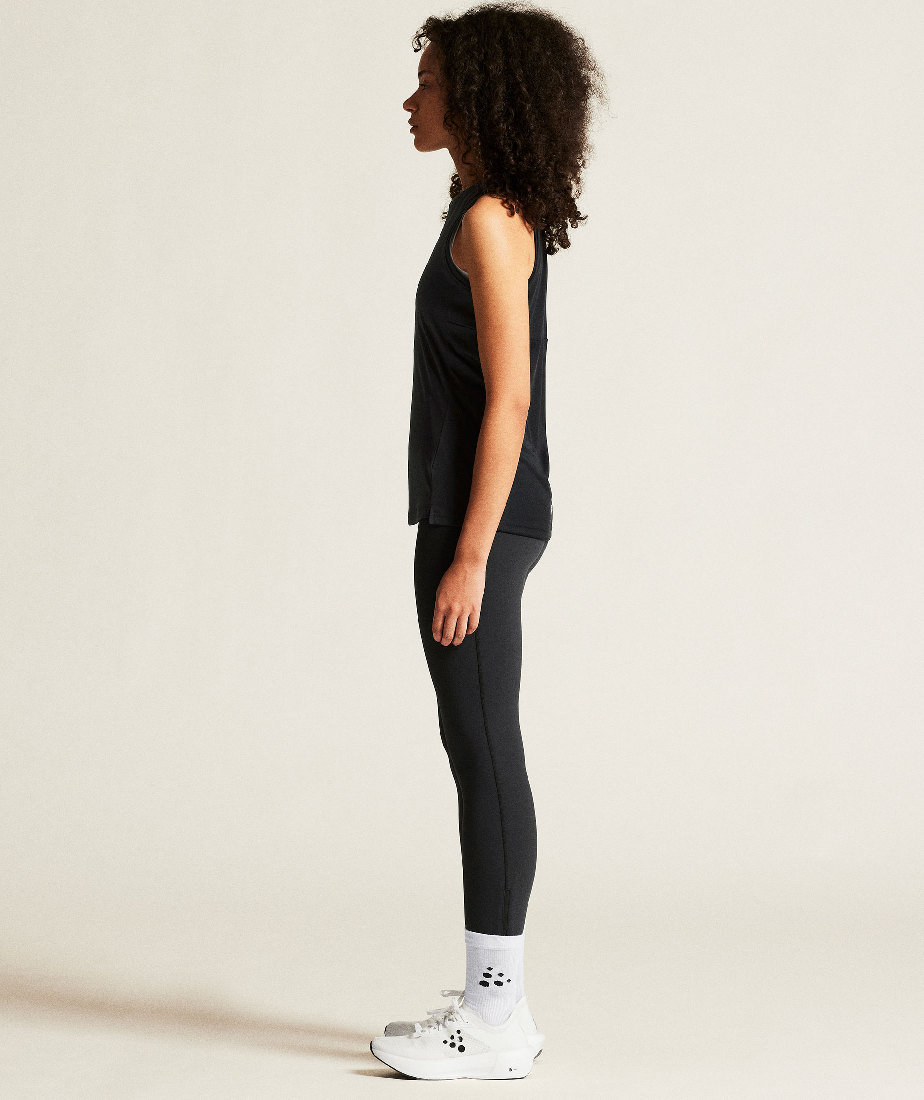 Craft Rush 2.0 women's tights with zipper, Black, large image number 7