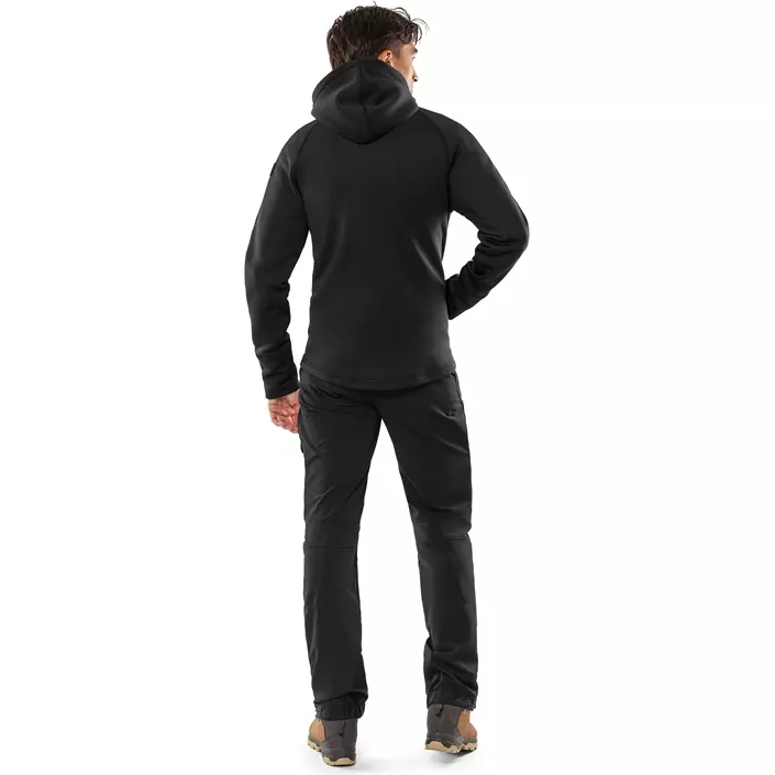Fristads Cobalt Polartec® hoodie with zipper, Black, large image number 3