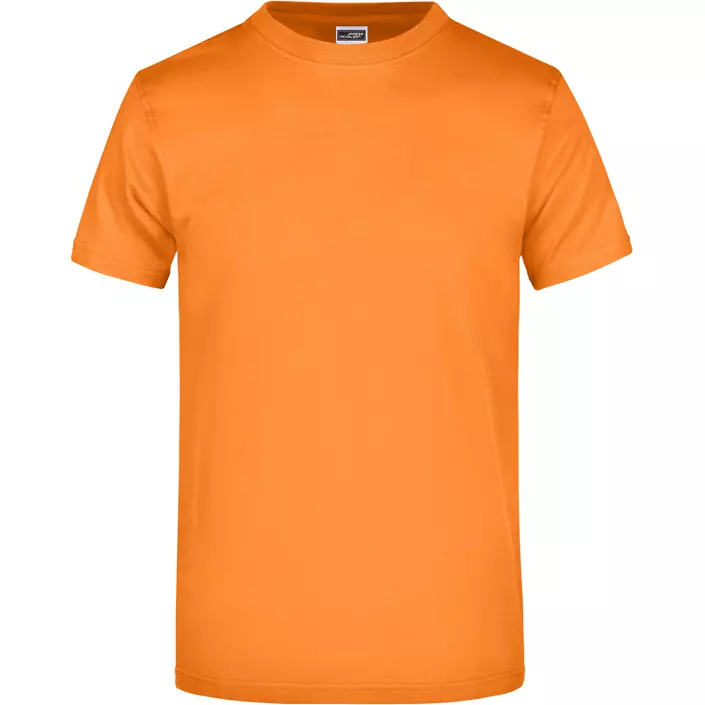 James & Nicholson T-shirt Round-T Heavy, Orange, large image number 0