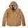 Carhartt fodrad jakke, Carhartt Brown, Carhartt Brown, swatch