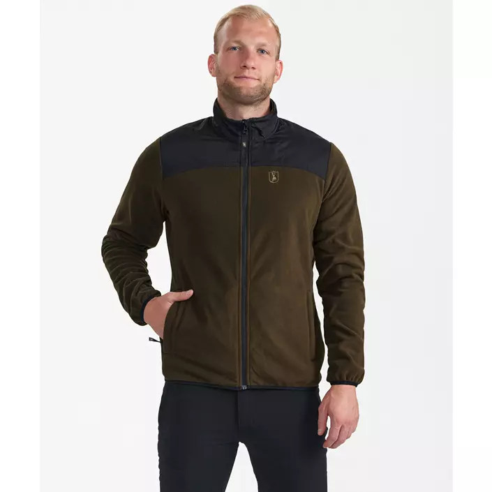 Deerhunter Northward fleecetröja, Chestnut Brown, large image number 3