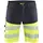 Blåkläder arbejdsshorts, Grå/Hi-Vis Gul, Grå/Hi-Vis Gul, swatch