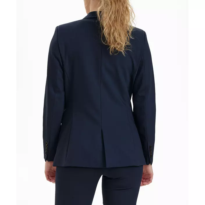 Sunwill Traveller Modern fit dame blazer med uld, Dark blue, large image number 7