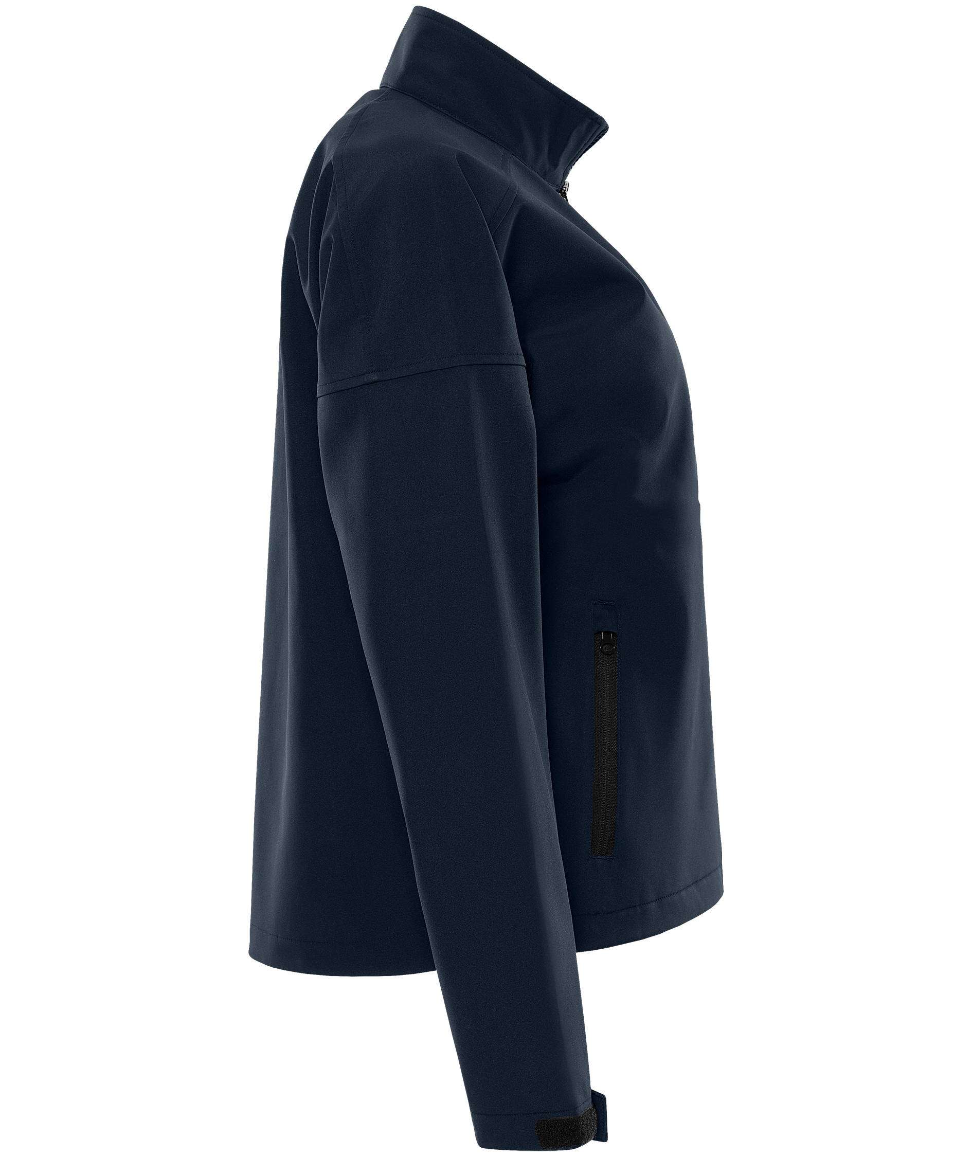 Fristads dame softshelljakke, M&oslash;rk Marine, large image number 4