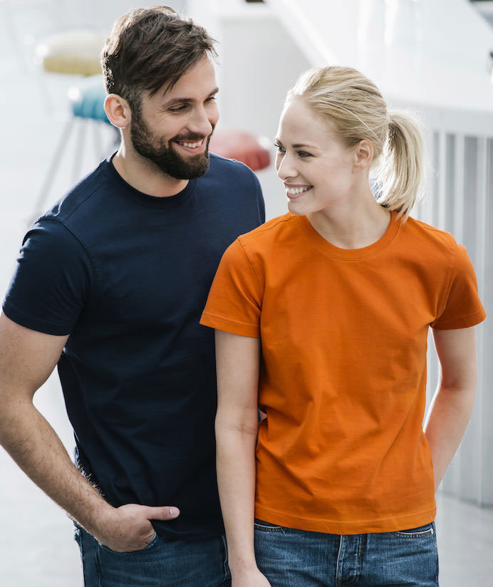 Clique Premium T-shirt, M&ouml;rk marinbl&aring;, large image number 4