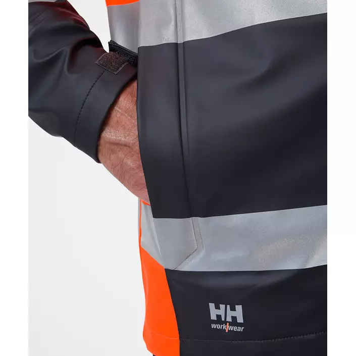 Helly Hansen Alna 2.0 regnjacka, Varsel Orange/Ebony, large image number 7