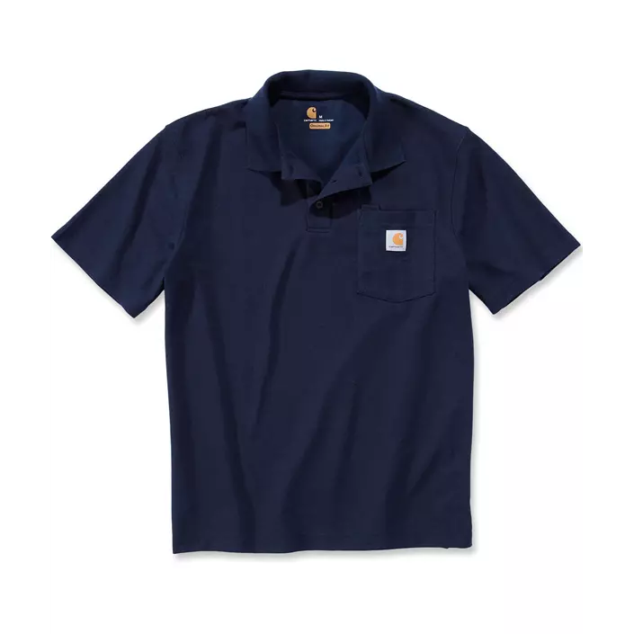 Carhartt Contractor's polo T-skjorte, Marine, large image number 0