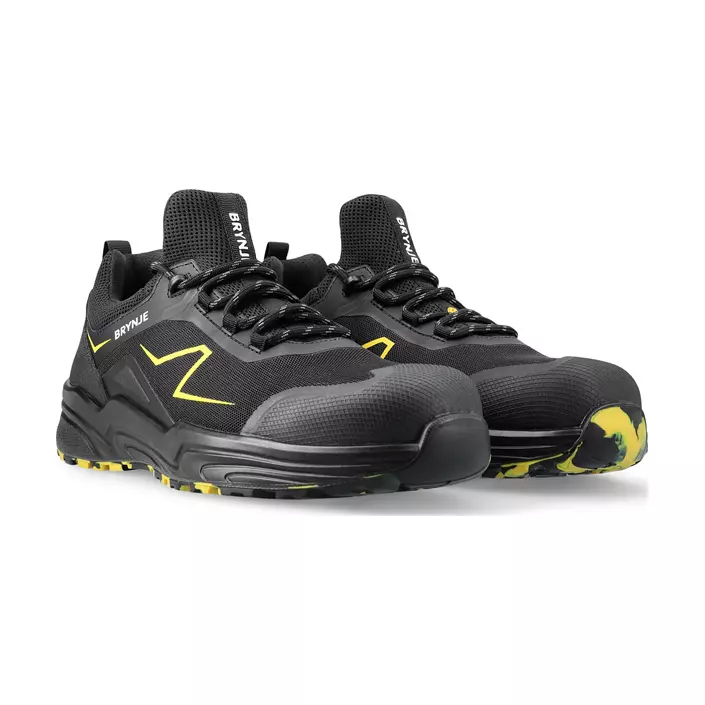 Brynje Bolt safety shoes S1PL, Black, large image number 3
