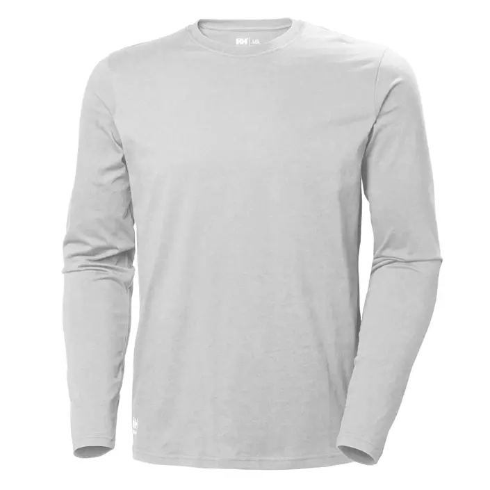 Helly Hansen Classic langærmet T-shirt, Hvid, large image number 0