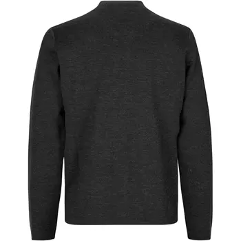 ID knitted cardigan, Anthracite Grey Melange