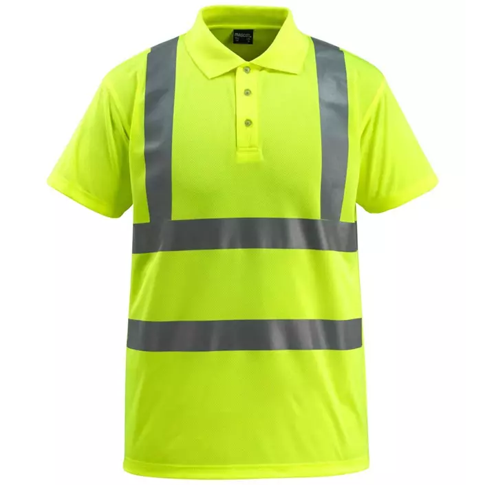 Mascot Safe Light Bowen polo shirt, Hi-Vis Yellow, large image number 0