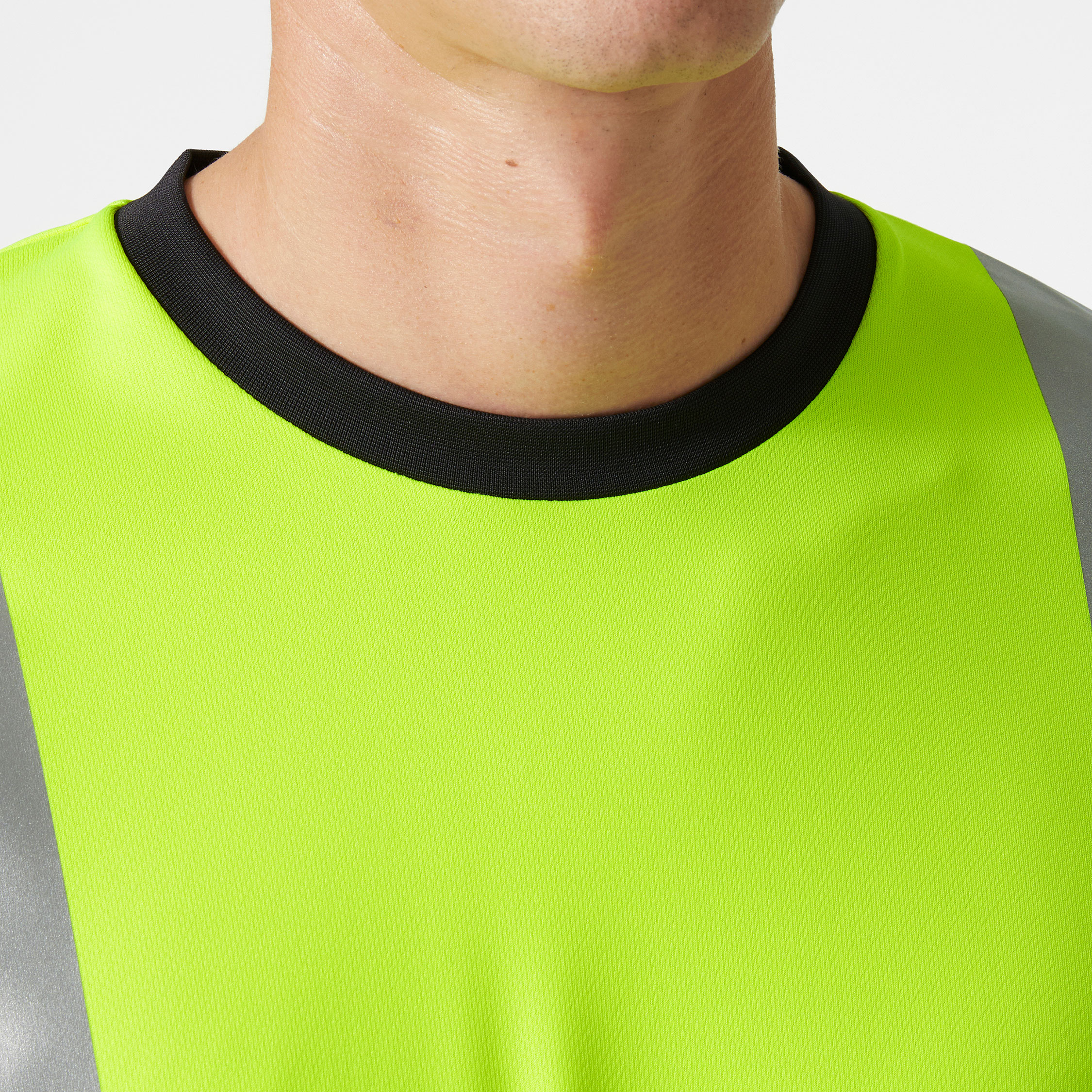 Helly Hansen Addvis long-sleeved T-shirt, Hi-vis yellow/Ebony, large image number 4