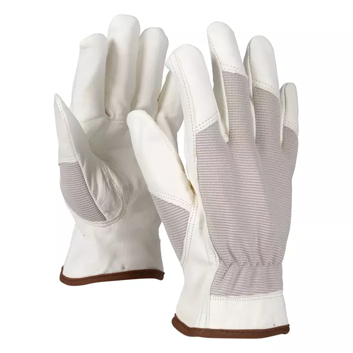 OX-ON Eco Comfort 7300 work gloves, White, White, large image number 0