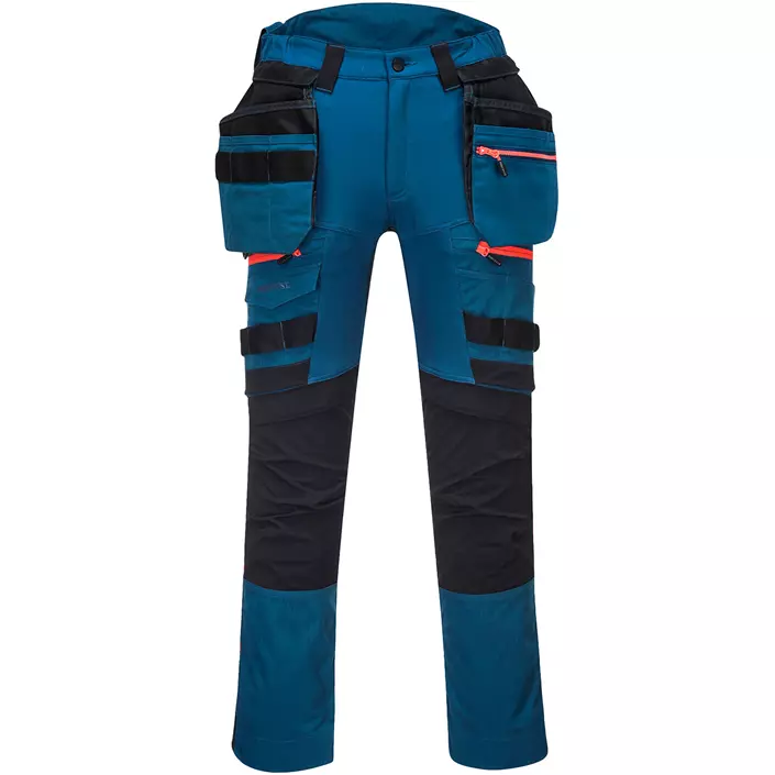 Portwest DX4 craftsmen's trousers full stretch, Metro blue, large image number 0