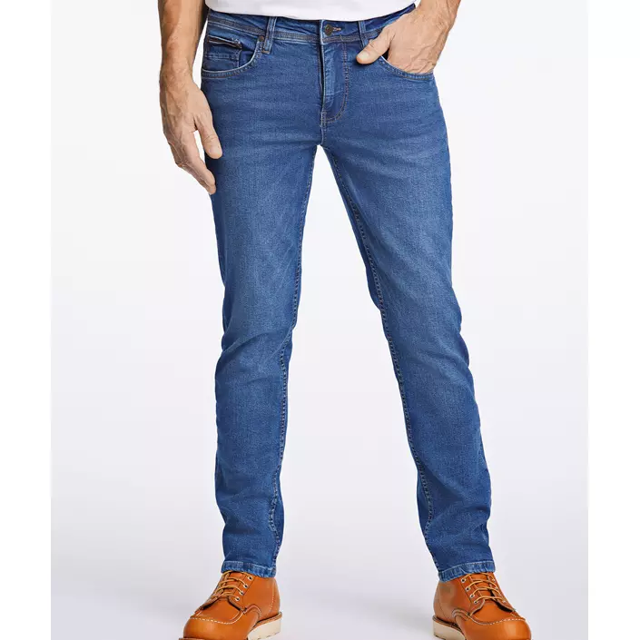 JACK'S Superflex jeans, Medium Blue, large image number 4