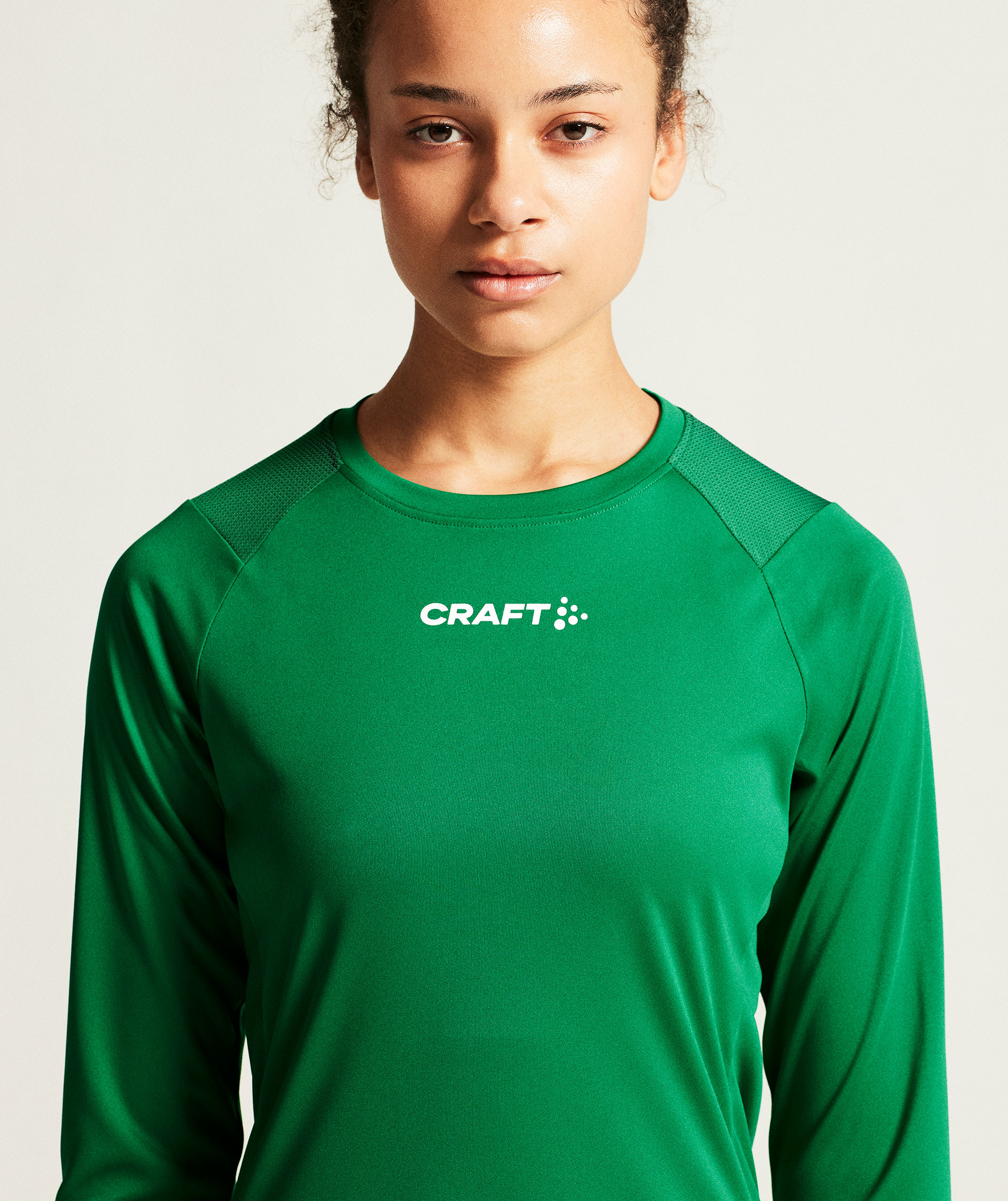Craft Rush 2.0 women's long-sleeved T-shirt, Team green, large image number 3