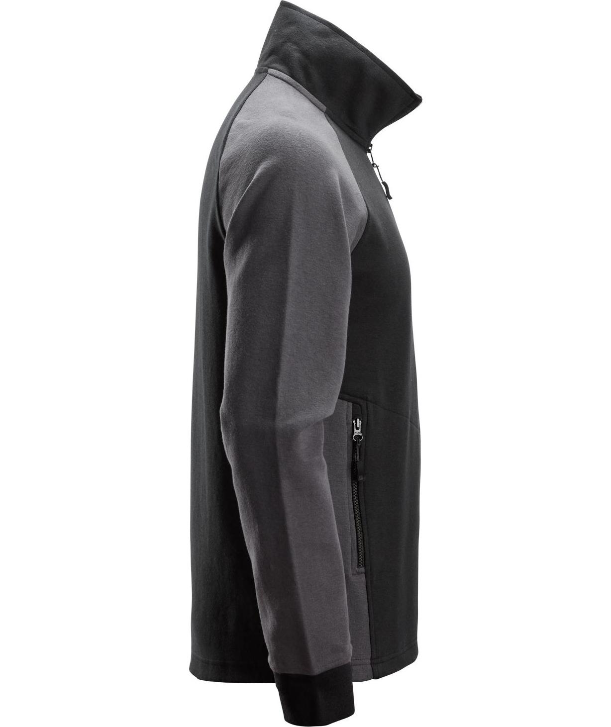 Snickers long-sleeved T-shirt 2841, Black/Steel Grey, large image number 2