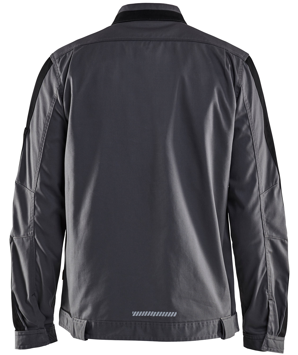 Bl&aring;kl&auml;der Arbeitsjacke, Mittelgrau/schwarz, Mittelgrau/schwarz, large image number 1