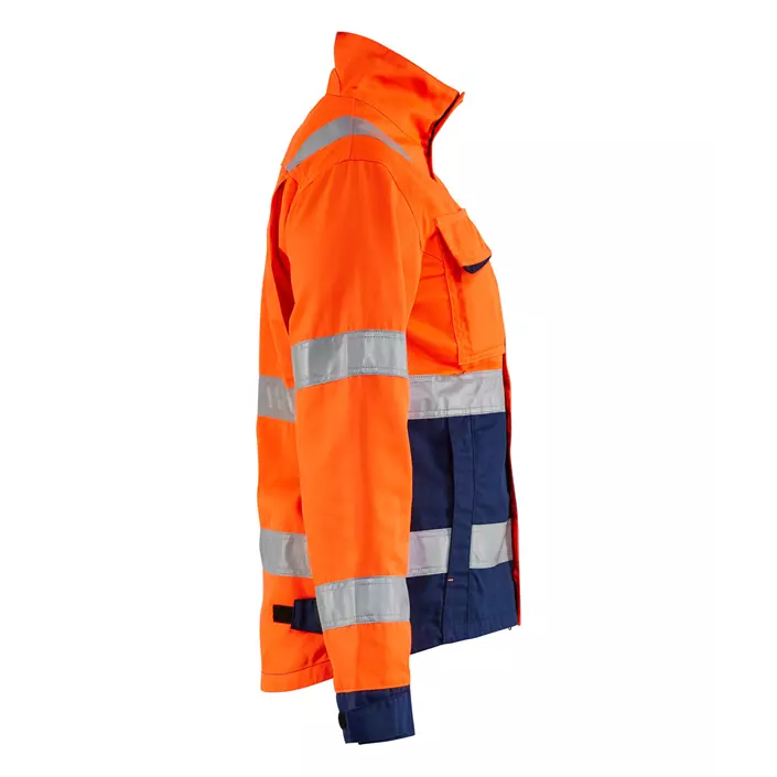 Blåkläder Damen Arbeitsjacke, Hi-vis Orange/Marine, large image number 1