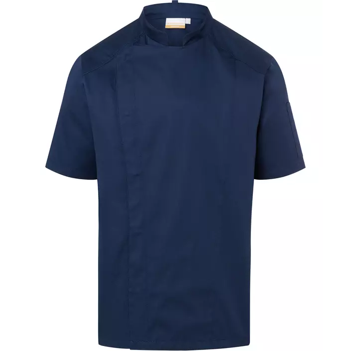 Karlowsky short-sleeved chefs jacket, Navy, large image number 0