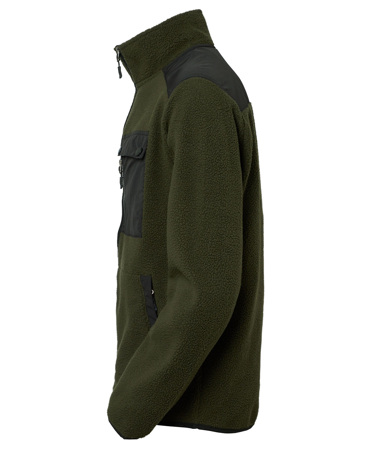 South West Paul fiber pile jacket, Olive Green, large image number 3