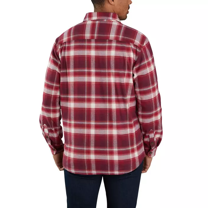 Carhartt Hamilton foret skjortejakke, Oxblood Red, large image number 1