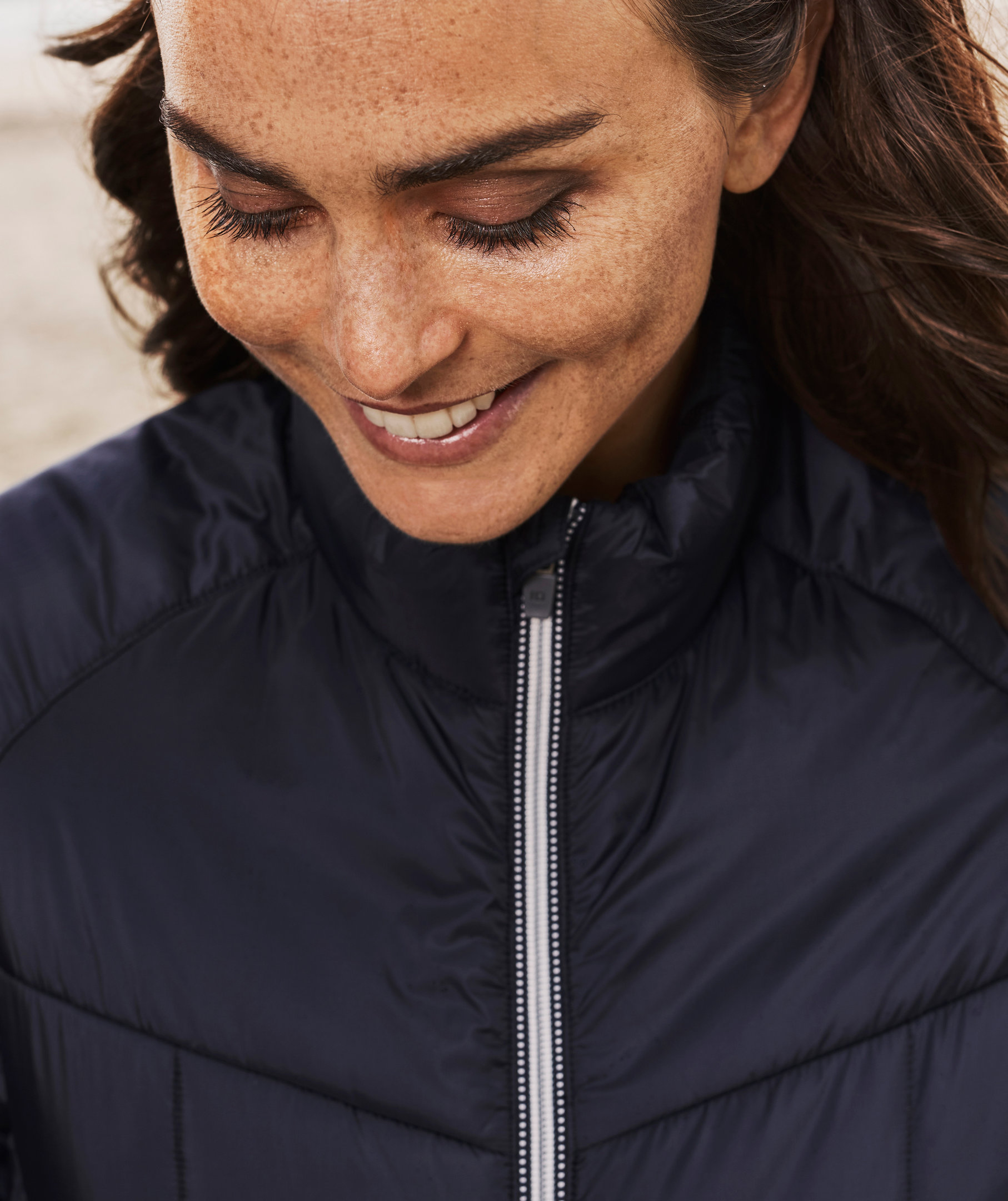 ID quilted lightweight women's jacket, Navy, large image number 1