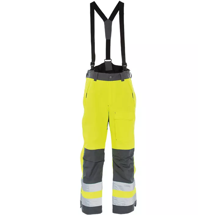 Tranemo CE-ME shell trousers, Hi-vis Yellow/Grey, large image number 0
